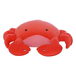 Manhattan Toy Crabby Abby Velveteen Sea Life Toy Crab Stuffed Animal, 12"