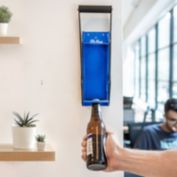 McKay 12 oz. Metal Can Crusher, Heavy-Duty Wall-Mounted Smasher