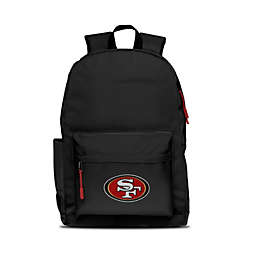 Mojo Licensing LLC San Francisco 49ers Campus Backpack - Ideal for the Gym, Work, Hiking, Travel, School, Weekends, and Commuting