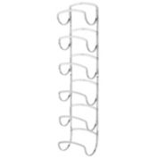 mDesign Metal Wall Mount Bathroom Towel Rack Holder, 6 Levels