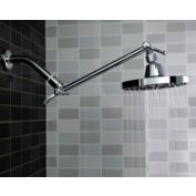 Kitcheniva 11" Solid Brass Shower Head Extension Arm with Lock Joints