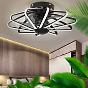 Stock Preferred LED Ceiling Fan Light Dimmable Fan Lamp 110V