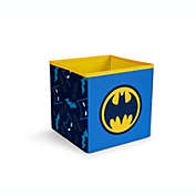 DC Comics Batman Logo 11-Inch Storage Bin Cube Organizer   Fabric Basket Container, Cubby Cube Closet Organizer   Comic Book Superhero Toys, Gifts And Collectibles