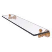 Allied Brass Carolina Collection 22 Inch Glass Shelf