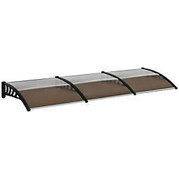 Outsunny Window Awning Door Canopy, 118