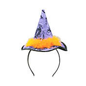 Beistle Halloween Party Decoration Witch Hat Headband - 12 Pack (1/Card)
