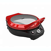 Brentwood 1200 Watt 12 Inch Non Stick Pizza Maker and Grill in Red