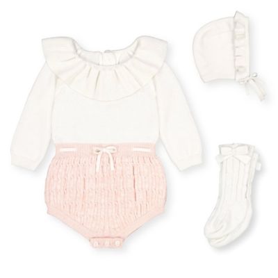 Hope & Henry Girls Cable Knit Sweater Tights
