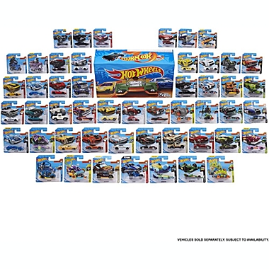 Hot Wheels Set of 50 1 64 Scale Toy Trucks and Cars, Individually Packaged for Kids and Collectors, Styles May Vary. View a larger version of this product image.