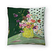 Americanflat - There Are Always Flowers Throw Pillow By Bari J. -18.0"H x 18.0"W x 1.5"D