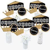 Big Dot of Happiness Hoco Dance - Homecoming Centerpiece Sticks - Table Toppers - Set of 15