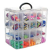 Bins & Things Toy Organizer with 40 Adjustable Compartments Compatible with LOL Surprise Dolls, LPS, Shopkins, Calico Critters and Lego Dimension