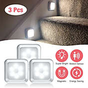 Kitcheniva 3-Pieces 6-LED Motion Sensor Closet Light