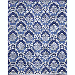 Nourison Whimsicle WHS01 Indoor only Area Rug - Blue 7' x 10'