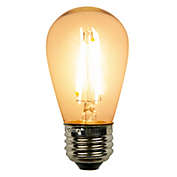 Northlight Pack of 25 Warm White Vintage Edison Style LED E26 Light Bulb