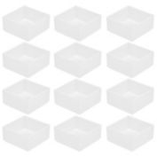 mDesign Plastic Stackable Office Drawer Organizer, 12 Pack