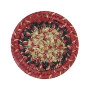 Home Spice Decor 4" Coaster Round Highland Jute Braided Accessories - 8 Pack