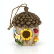 Dawhud Direct Hanging Bird Houses For Outside, Hand-Painted Bird Houses For Outdoors