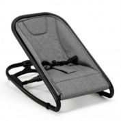 Costway 2-in-1 Adjustable Baby Bouncer and Rocker-Gray