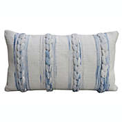 Vibhsa Handwoven 14"X 24" Modern Throw Pillow