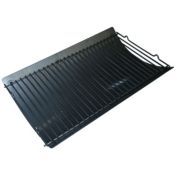 Contemporary Home Living 20.25" Gray and Black Ash Pan for Chargriller Gas Grills