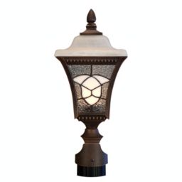 Special Lite Products Abington F-2980-CP Medium Post Mount Light - Copper