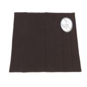 Carnation Home Fashions Medium-Sized, Memory Foam Bath Mat - Brown 16x24"