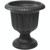 Novelty Classic Urn Garden Pot/Planter, Plastic, Black - 19 Inch