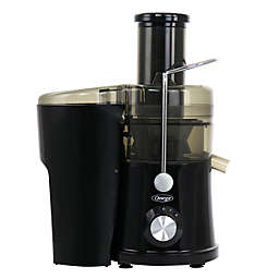 Omega Extra Large Chute High Speed Centrifugal Juicer in Black