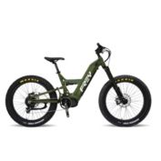 Frey CC FAT 26 in. Military Green Mountain Electric Bike with Dual Suspension