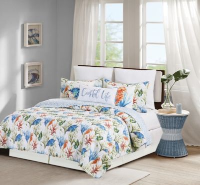 C&F Home Coastal Haven Coastal Beach Quilt Bedding Collection