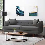 GDFStudio Sparks Mid-Century Modern Upholstered 3 Seater Sofa