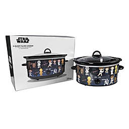 Uncanny Brands Star Wars 5 Quart Slow Cooker- Easy Cooking Across the Galaxy- Kitchen Appliance
