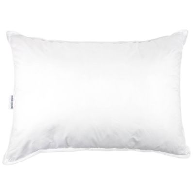 Bokser Home   Medium 700 Fill Power Luxury White Duck Down RDS Certified Machine Washable White Bed Pillow - King