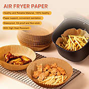 Infinity Merch Air Fryer Disposable Paper Liners, 6.3In 100PCS