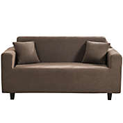 Infinity Merch 4 Seater Sofa Slipcovers Chair in Coffee