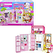 Barbie Dollhouse with 2 Levels & 4 Play Areas Fully Furnished Barbie House