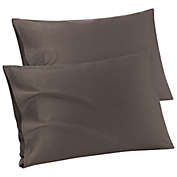 Fieldcrest Supreme 800 TC King Pillowcases GRAY 2 pillowcases new #2255 