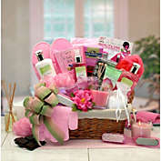 GBDS Sweet Blooms Spa Gift Basket - spa baskets for women gift