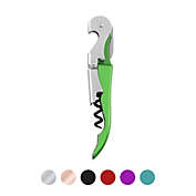 True Double-Hinged Waiter&#39;s Corkscrew in Lime