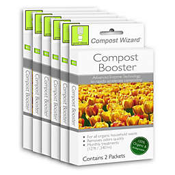 Good Ideas Compost Wizard Compost Boost Accelerator for Organic Household Waste - 6 Pack