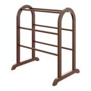 Winsome Wood Quilt Rack, Walnut