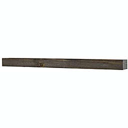 Mantels Direct Vail 48-in x 6-in Farmhouse Wood Fireplace Mantel Shelf in Driftwood