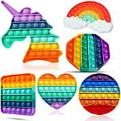 Fidget Toy - Rainbow, 6pc