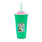The Golden Girls "Squad Goals" 32-Ounce Plastic Travel Tumbler With Lid and Straw   Carnival Cup, Tall Cold Cup For Drinks and Beverages, Home & Kitchen Essentials   Nostalgic &#39;80s Comedy Show Gifts