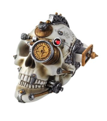 The Vault Decorative Erasmus Darwin's Steam-Cerebrum Skull