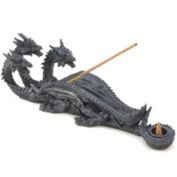 Dragon Crest Triple-Head Dragon Incense Burner