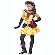 Fun World Yellow and Black Gothic Beauty Girls Children Halloween Costume - Medium