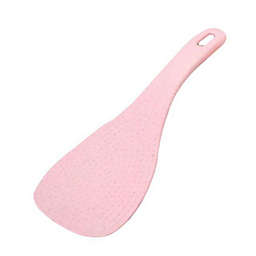 Non-Stick Wheat Straw Spatula Paddle  -  Pink