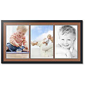 ArtToFrames Framed in Black with 3 - 13x19" Collage Photo Picture Frame